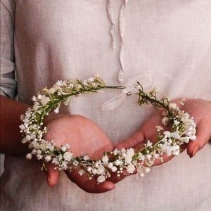Handmade Artificial Flower Crown